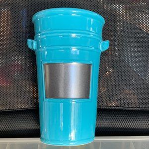 The Spring Shop Boho Garden Turquoise Vase - NWT